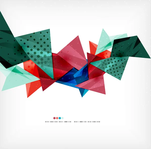 Forma geométrica fondo futurista abstracto — Archivo Imágenes Vectoriales