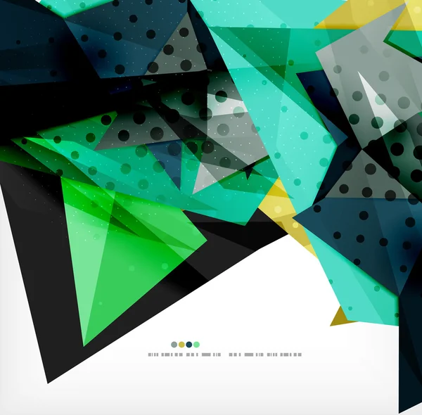 Futuristische vormen vector abstracte achtergrond — Stockvector