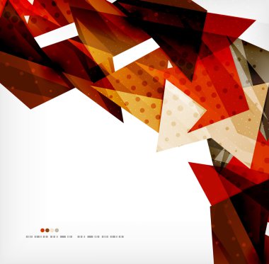 Fütüristik şekiller arka plan vektör