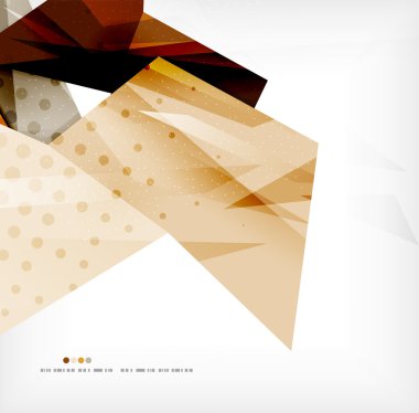 Fütüristik şekiller arka plan vektör