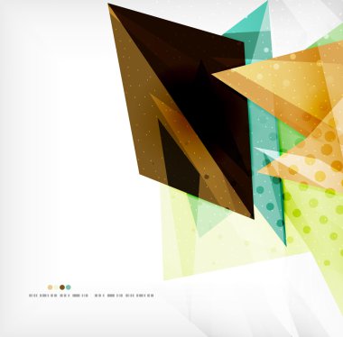 soyut keskin açıları arka plan