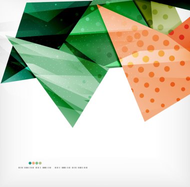 Fütüristik şekiller arka plan vektör