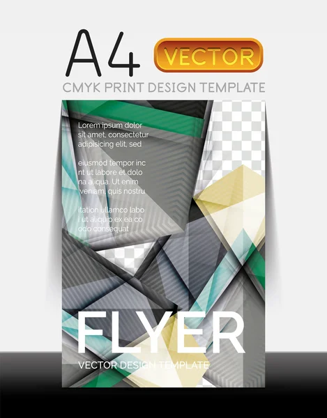 Vektor moderna flyer design — Stock vektor