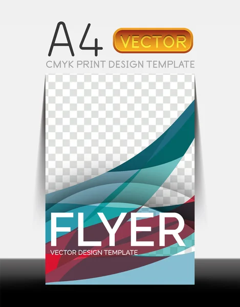Vektor moderna flyer design — Stock vektor