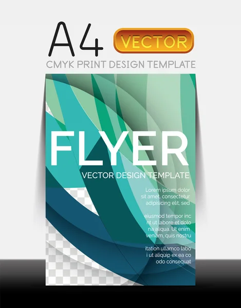 Vektorové moderní flyer design — Stockový vektor
