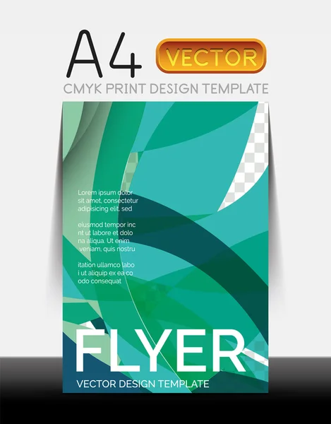 Vektor modernes Flyer-Design — Stockvektor