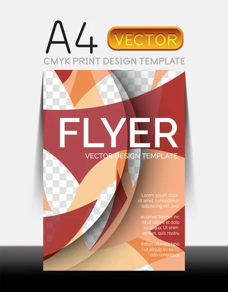 Vektor moderna flyer design — Stock vektor