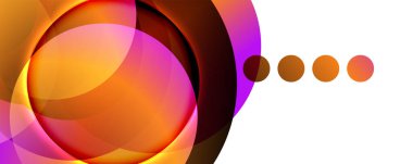 Akışkan eğimler, girdaplar ve daireler. Parlak renk çizgileri. Duvar Kağıdı, Sancak, Arkaplan, İniş Sayfası için Vektör İllüstrasyonu