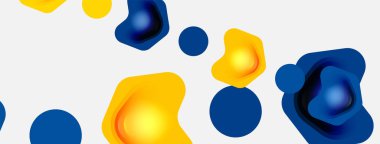 Beyaz arka planda renkli ok şekilleri. Minimum geometrik soyut arkaplan. Duvar kağıdı afişi veya iniş sayfası için vektör illüstrasyonu