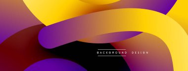 Soyut kesişen çizgiler ve eğimli geometrik arkaplan