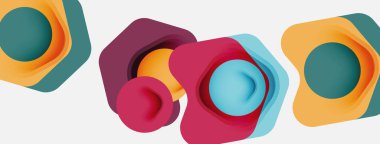 Arrow soyut arkaplanı. Duvar kağıdı afişi veya iniş sayfası için vektör illüstrasyonu