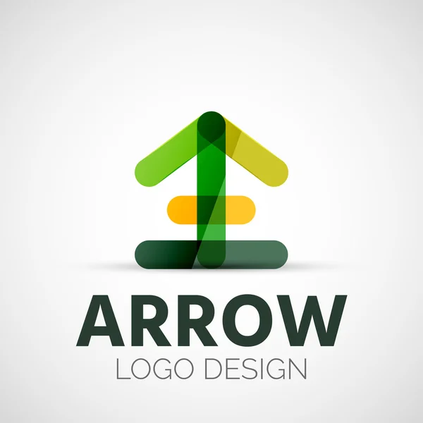 Логотип компании Vector Arrow — стоковый вектор