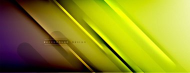 Soyut arkaplan. Parlak eğimli arkaplanda gölge çizgileri.