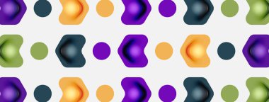 Beyaz arka planda renkli ok şekilleri. Minimum geometrik soyut arkaplan. Duvar kağıdı afişi veya iniş sayfası için vektör illüstrasyonu