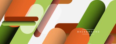 Soyut arkaplan. Yuvarlak şekiller, gri arkaplanda çizgiler. Duvar kağıdı afişi veya iniş sayfası için vektör illüstrasyonu