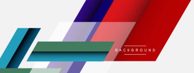 Geçmişi. Geometrik köşegen şekiller ve çizgiler soyut bileşim. Duvar kağıdı afişi veya iniş sayfası için vektör illüstrasyonu