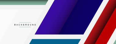 Geçmişi. Geometrik köşegen şekiller ve çizgiler soyut bileşim. Duvar kağıdı afişi veya iniş sayfası için vektör illüstrasyonu