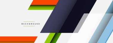 Geçmişi. Geometrik köşegen şekiller ve çizgiler soyut bileşim. Duvar kağıdı afişi veya iniş sayfası için vektör illüstrasyonu