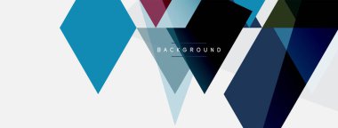 Renkli üçgen bileşimi, geometrik soyut arkaplan. Tekno veya iş konsepti, duvar kağıdı, afiş, arkaplan, iniş sayfası deseni