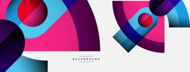 Moda şekilleri, renk minimal tasarım bileşimi, duvar kağıdı afişi veya iniş sayfası için çizgiler ve gölgeler