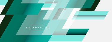 Vektör arkaplanı. Gölge efektli soyut örtüşen renk çizgileri tasarımı. Duvar kağıdı afişi için resim arkaplanı veya iniş sayfası