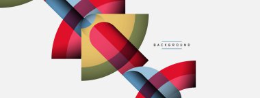 Moda şekilleri, renk minimal tasarım bileşimi, duvar kağıdı afişi veya iniş sayfası için çizgiler ve gölgeler