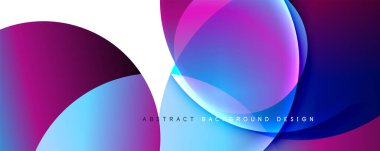 Moda, basit, akışkan renk değişimi soyut arka plan. Renk ve çizgi karışımı. Duvar Kağıdı, Sancak, Arkaplan, İniş Sayfası için Vektör İllüstrasyonu