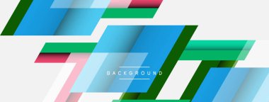 Geçmişi. Geometrik köşegen şekiller ve çizgiler soyut bileşim. Duvar kağıdı afişi veya iniş sayfası için vektör illüstrasyonu