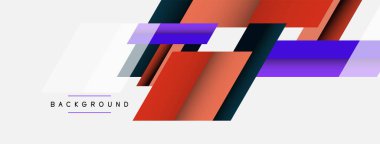 Geçmişi. Geometrik köşegen şekiller ve çizgiler soyut bileşim. Duvar kağıdı afişi veya iniş sayfası için vektör illüstrasyonu