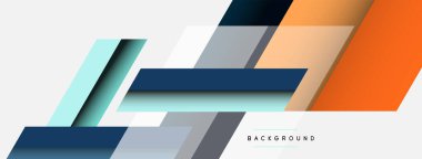 Geçmişi. Geometrik köşegen şekiller ve çizgiler soyut bileşim. Duvar kağıdı afişi veya iniş sayfası için vektör illüstrasyonu