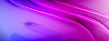 Soyut arkaplan - çizgiler ışık ve gölgelerle oluşturuldu. Teknoloji ya da iş dijital şablonu. Dinamik arkaplan ile basit akışkan renk gradyanı