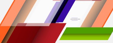 Geçmişi. Geometrik köşegen şekiller ve çizgiler soyut bileşim. Duvar kağıdı afişi veya iniş sayfası için vektör illüstrasyonu