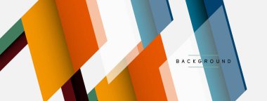 Geçmişi. Geometrik köşegen şekiller ve çizgiler soyut bileşim. Duvar kağıdı afişi veya iniş sayfası için vektör illüstrasyonu