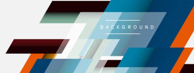 Geçmişi. Geometrik köşegen şekiller ve çizgiler soyut bileşim. Duvar kağıdı afişi veya iniş sayfası için vektör illüstrasyonu