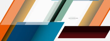 Geçmişi. Geometrik köşegen şekiller ve çizgiler soyut bileşim. Duvar kağıdı afişi veya iniş sayfası için vektör illüstrasyonu