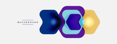 Beyaz arka planda renkli ok şekilleri. Minimum geometrik soyut arkaplan. Duvar kağıdı afişi veya iniş sayfası için vektör illüstrasyonu