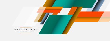 Geçmişi. Geometrik köşegen şekiller ve çizgiler soyut bileşim. Duvar kağıdı afişi veya iniş sayfası için vektör illüstrasyonu