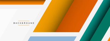 Geçmişi. Geometrik köşegen şekiller ve çizgiler soyut bileşim. Duvar kağıdı afişi veya iniş sayfası için vektör illüstrasyonu