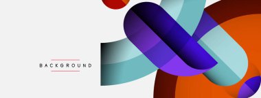 Moda şekilleri, renk minimal tasarım bileşimi, duvar kağıdı afişi veya iniş sayfası için çizgiler ve gölgeler