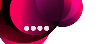 Akışkan eğimler, girdaplar ve daireler. Parlak renk çizgileri. Duvar Kağıdı, Sancak, Arkaplan, İniş Sayfası için Vektör İllüstrasyonu