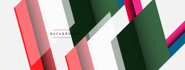 Geçmişi. Geometrik köşegen şekiller ve çizgiler soyut bileşim. Duvar kağıdı afişi veya iniş sayfası için vektör illüstrasyonu