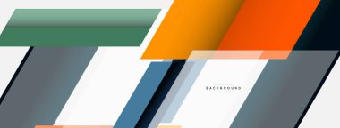 Geçmişi. Geometrik köşegen şekiller ve çizgiler soyut bileşim. Duvar kağıdı afişi veya iniş sayfası için vektör illüstrasyonu