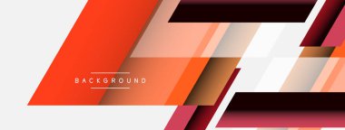 Geçmişi. Geometrik köşegen şekiller ve çizgiler soyut bileşim. Duvar kağıdı afişi veya iniş sayfası için vektör illüstrasyonu