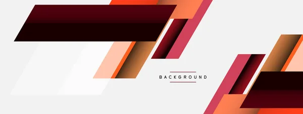 Background. Geometric diagonal square shapes and lines abstract composition. Vector illustration for wallpaper banner background or landing page — Stock Vector