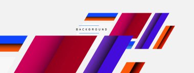 Geçmişi. Geometrik köşegen şekiller ve çizgiler soyut bileşim. Duvar kağıdı afişi veya iniş sayfası için vektör illüstrasyonu