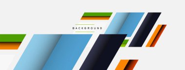 Geçmişi. Geometrik köşegen şekiller ve çizgiler soyut bileşim. Duvar kağıdı afişi veya iniş sayfası için vektör illüstrasyonu