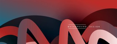 Soyut kesişen çizgiler ve eğimli geometrik arkaplan