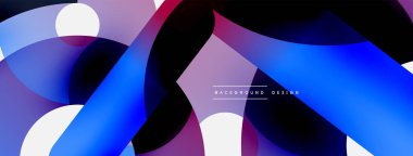 Soyut arkaplanı çember içine al. Duvar kağıdı afişi arkaplan kartı veya iniş sayfası için vektör illüstrasyonu