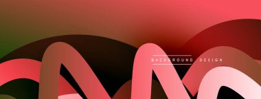 Soyut kesişen çizgiler ve eğimli geometrik arkaplan