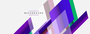 Geçmişi. Geometrik köşegen şekiller ve çizgiler soyut bileşim. Duvar kağıdı afişi veya iniş sayfası için vektör illüstrasyonu